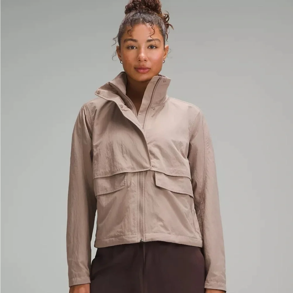 lululemon athletica Utility Jacket in Light Taupe - Picture 1 of 2